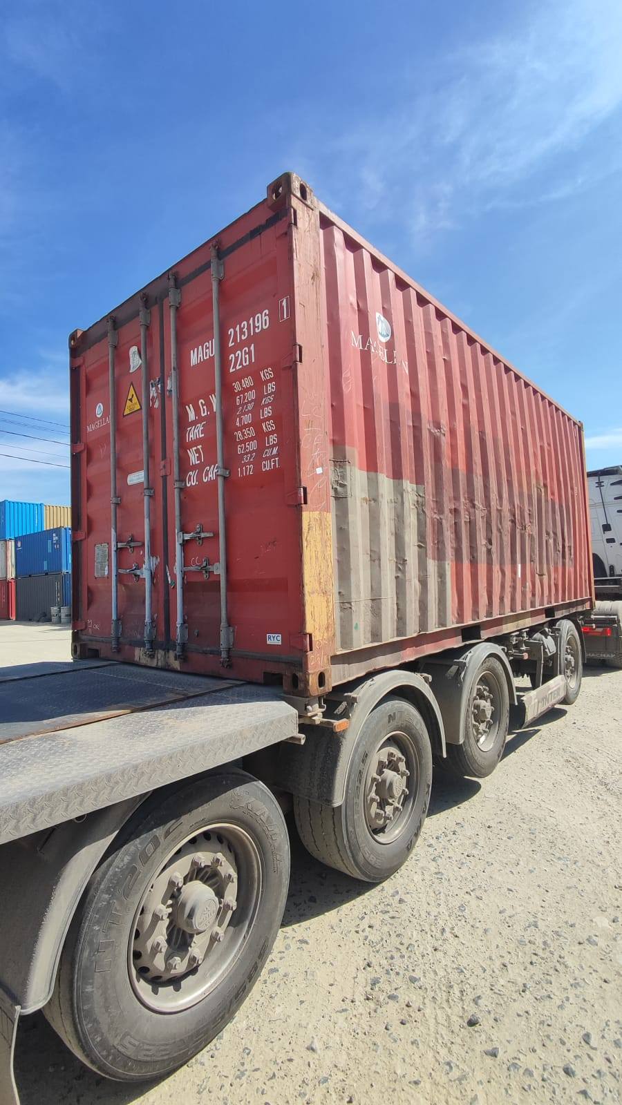 Морской контейнер MAGU2131961